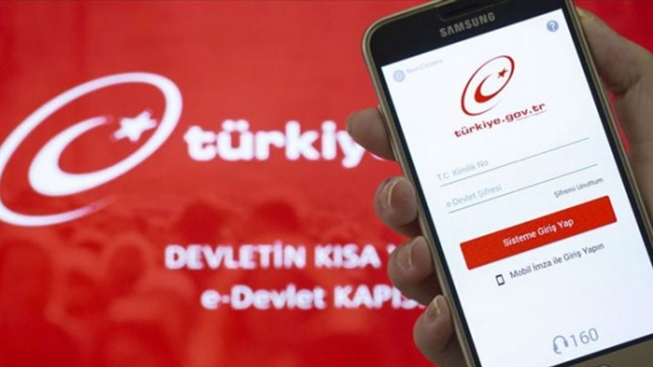 e-Devlet'te yeni hizmet... Artık e-Devlet'ten alınabilecek