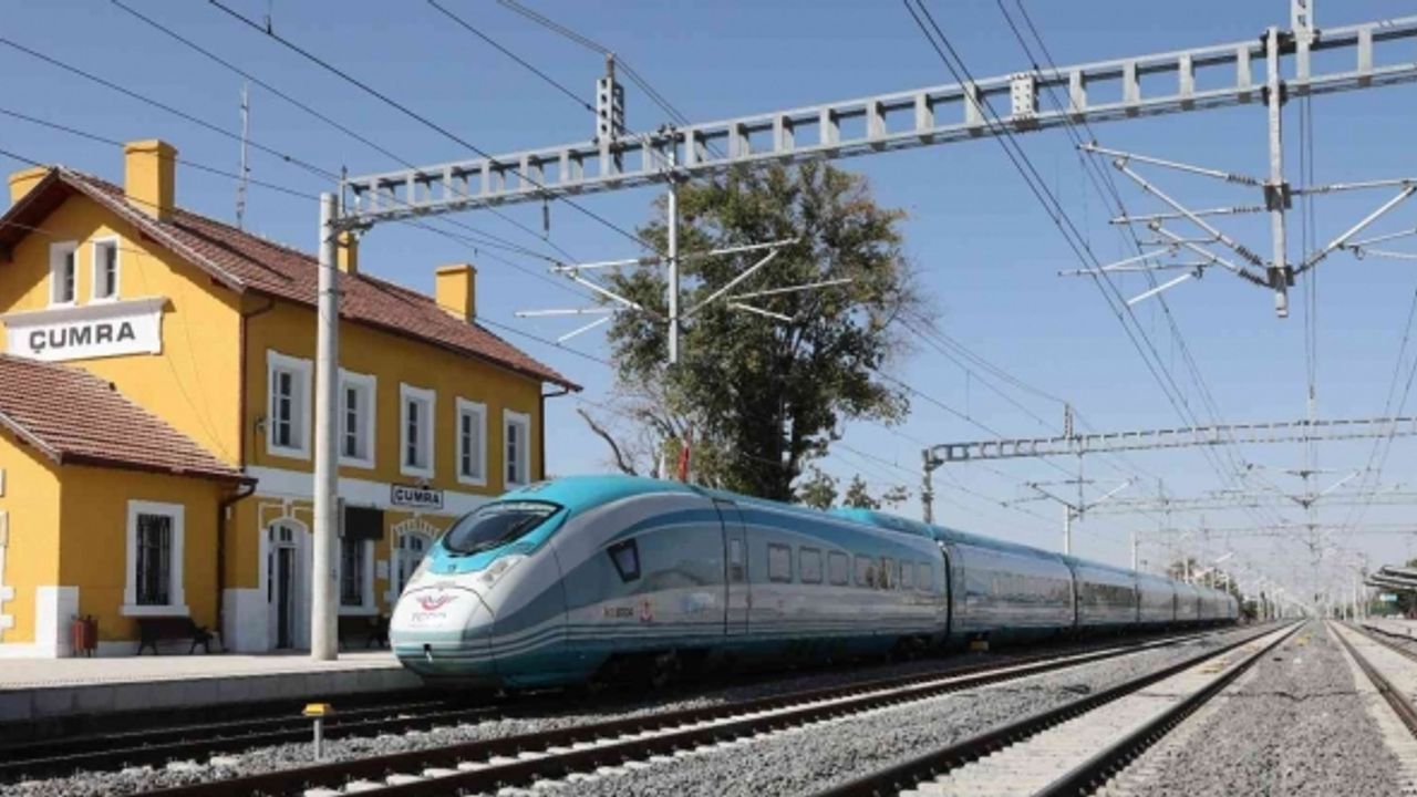Karaman ile İstanbul ve Ankara arasında YHT ile bir ayda 110 bin yolcu seyahat etti