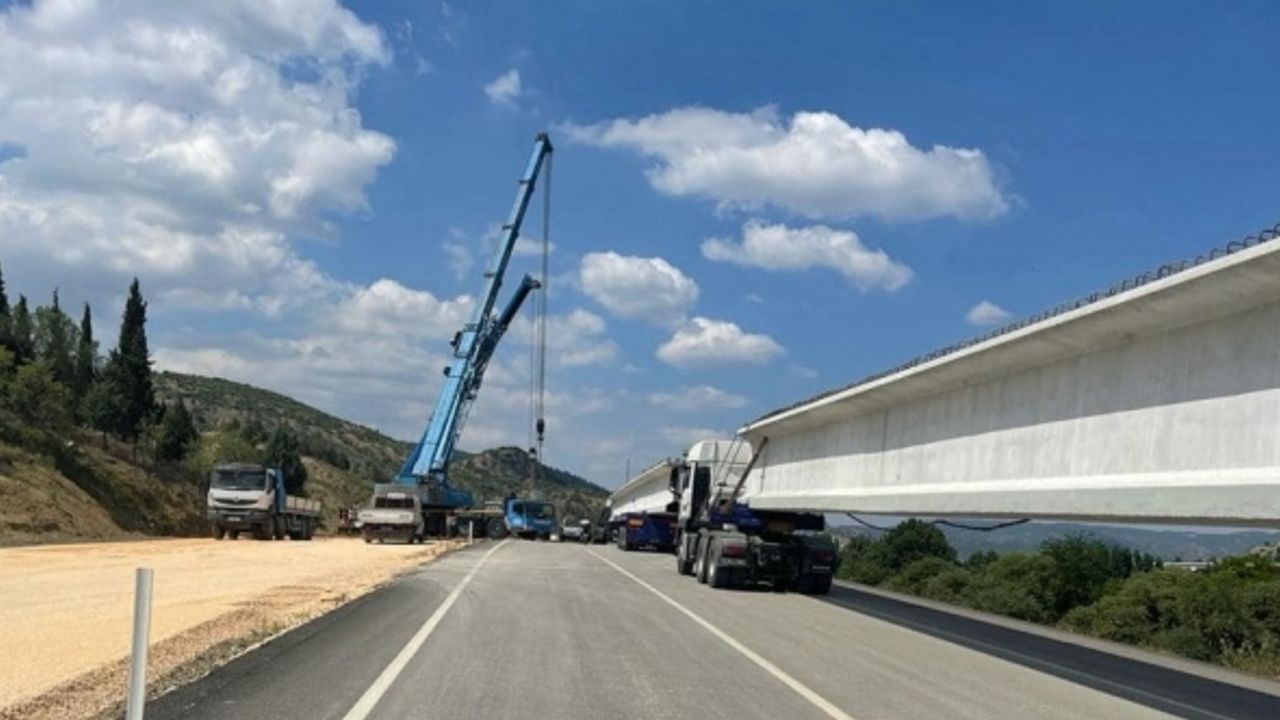 Bilecik’te 18 aydır inşaatı süren Köprülü Kavşak Projesi bu ay açılacak