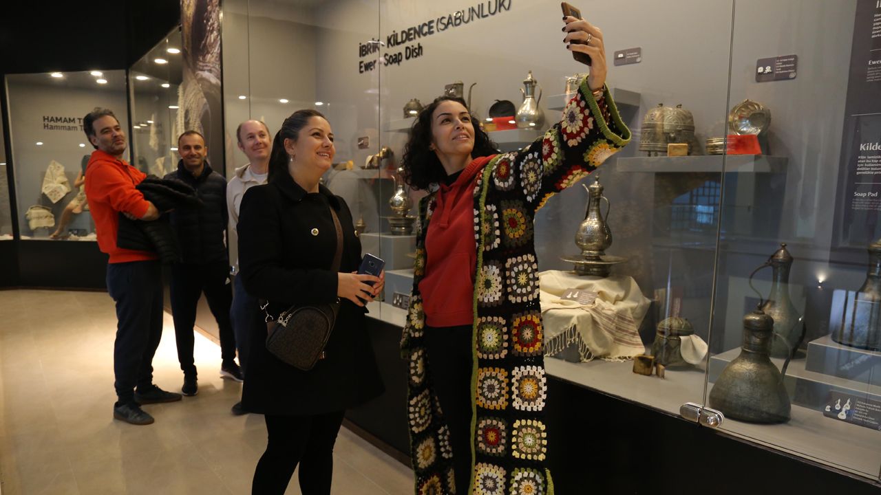 Eskişehir Hamam Müzesine ziyaretçi akını