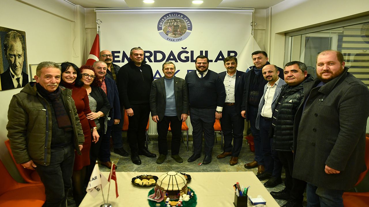 Başkan Ataç’tan Emirdağlılar Vakfı’na Ziyaret