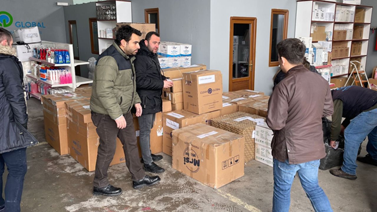 Eskişehir Genç İşadamları Derneği(ESGİAD) deprem yardımı