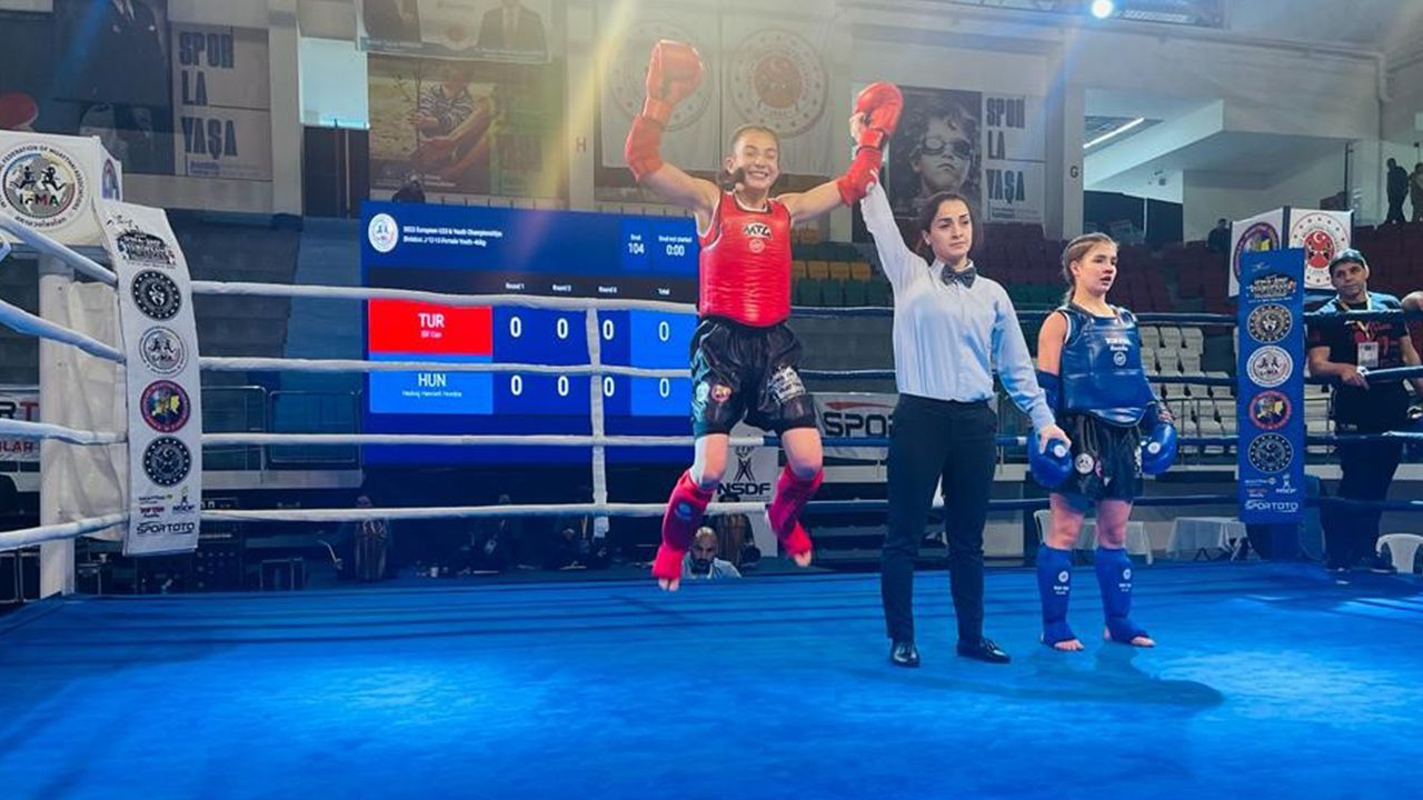 13 yaşındaki Emirdağlı şampiyon gururu yaşattı