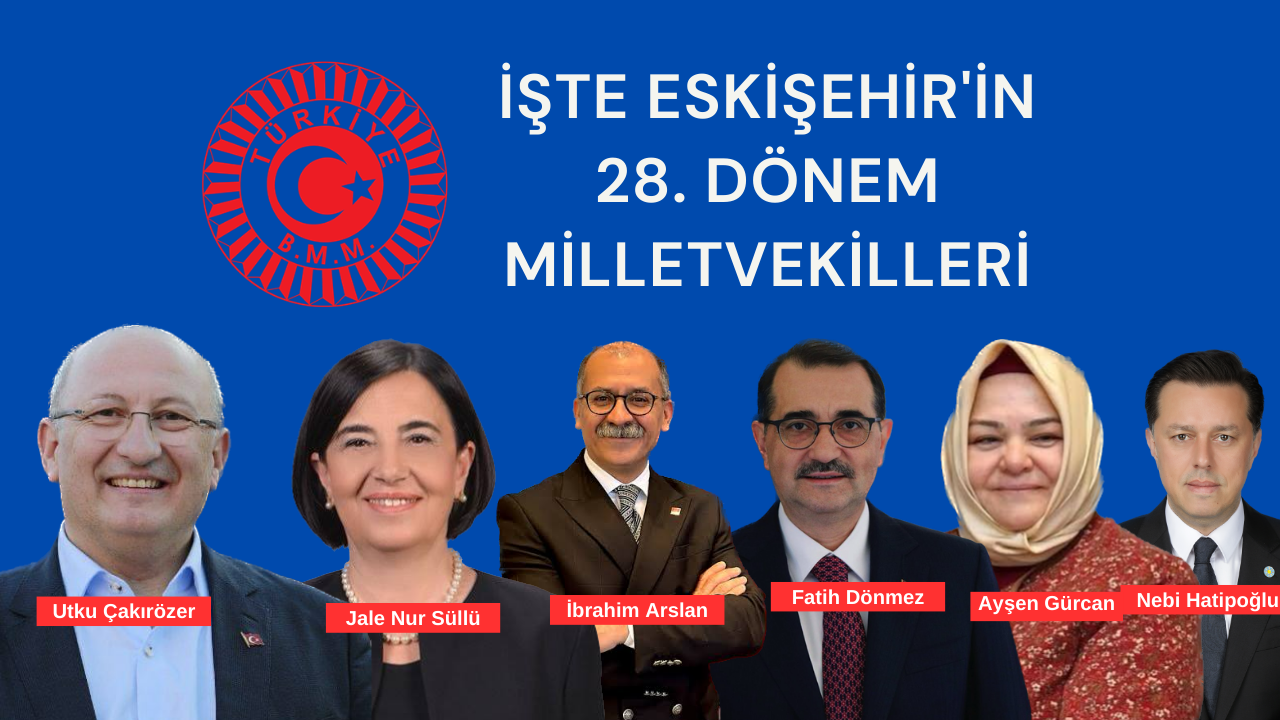 İşte Eskişehir'in Milletvekilleri
