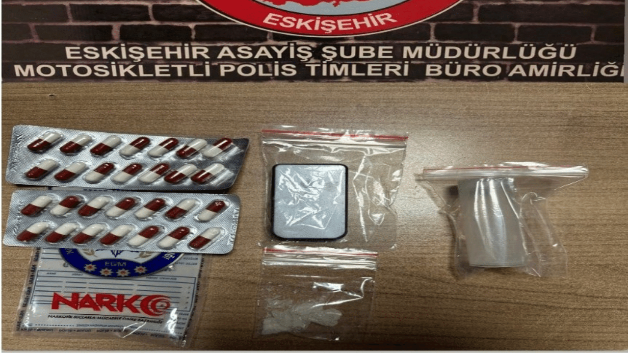 Eskişehir'de uyuşturucu operasyonu: 2 kişi yakalandı