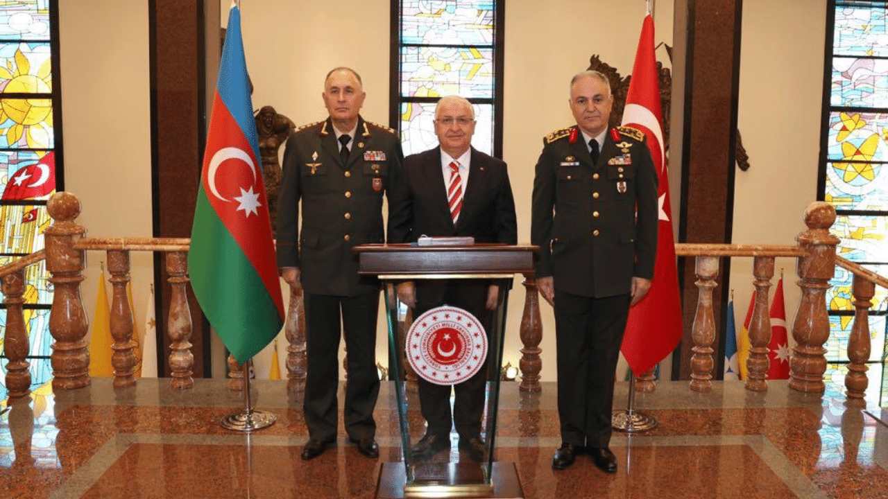Güler, Azerbaycan Genelkurmay Başkanı Veliyev'i kabul etti