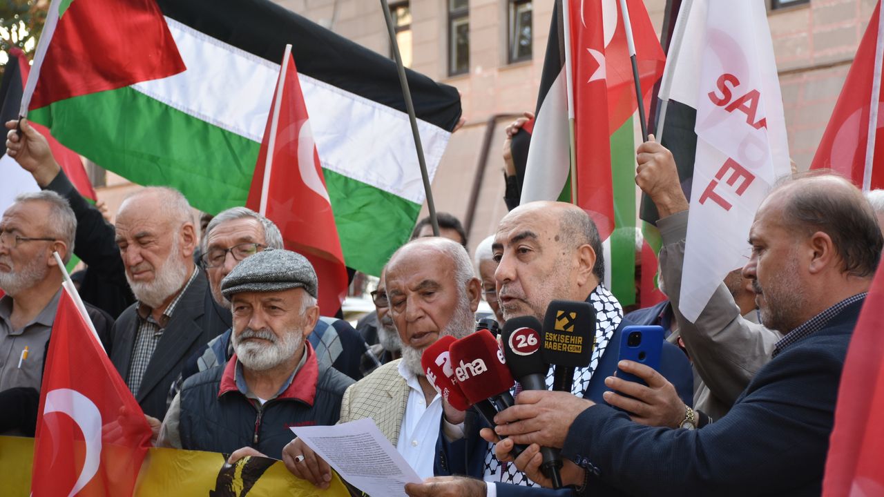 Saadet Partisi Eskişehir’den İsrail’e suç duyurusu
