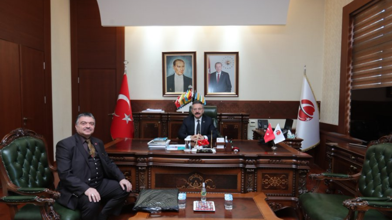 Başkan Mehmet Başerdem'den Vali Aksoy'a ziyaret