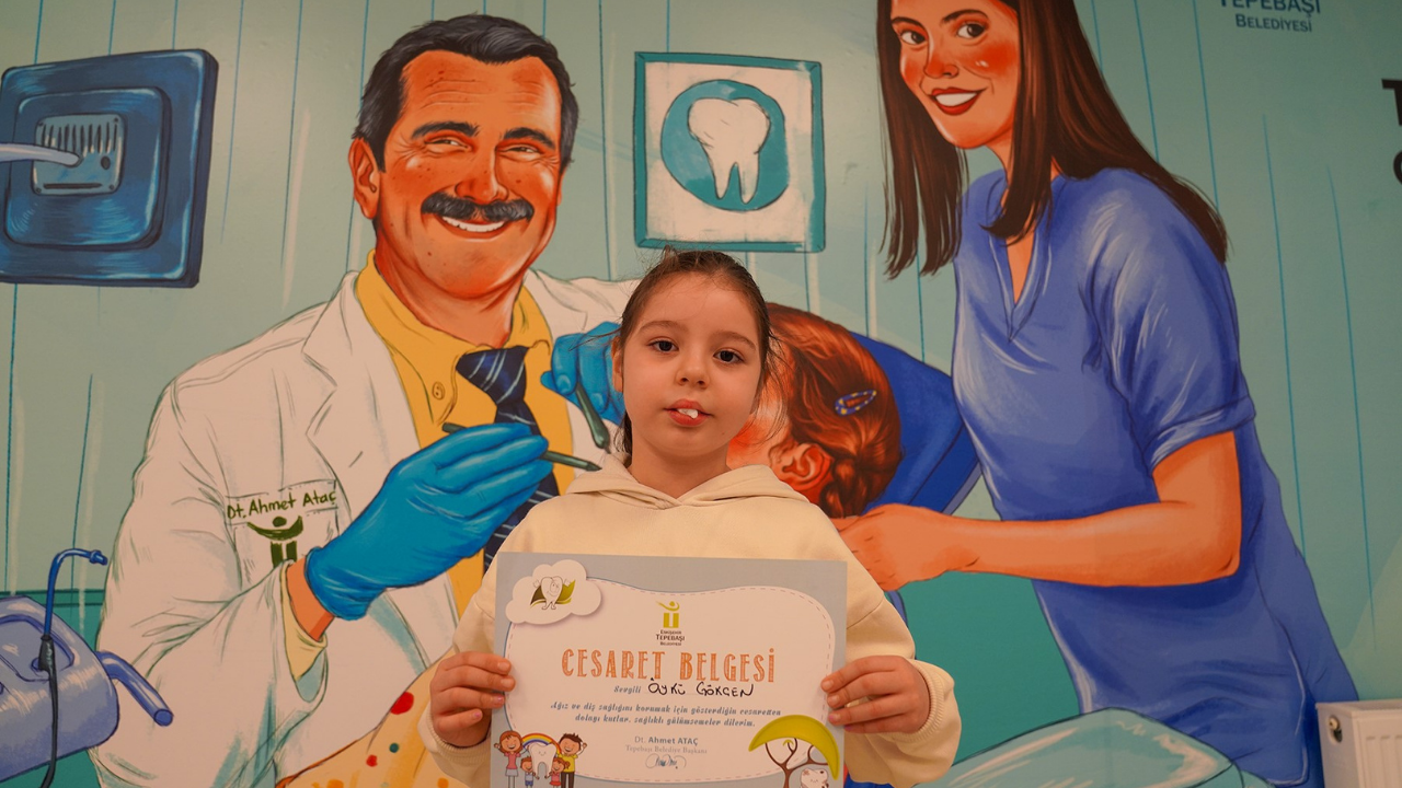 Tepebaşı'nın Çocuk Ağız Ve Diş Sağlığı Polikliniği yeni yerinde hizmete başladı