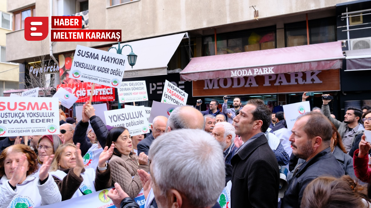 Eskişehir’de emekliler AK Parti’nin önüne yürümek istedi