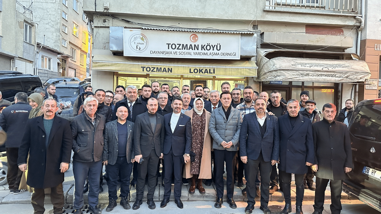 Gürcan, Tozman Köyü Dayanışma Derneği’ni ziyaret etti