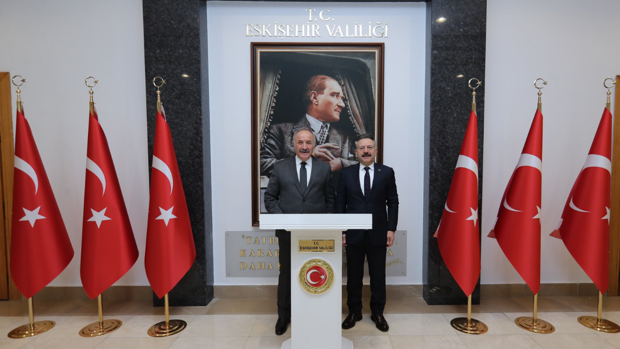 Milli Güvenlik Kurulu Genel Sekreterinden Vali Aksoy'a ziyaret