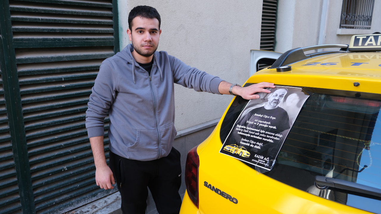 Taksici Oğuz Erge Eskişehir’deki meslektaşları tarafından unutulmadı