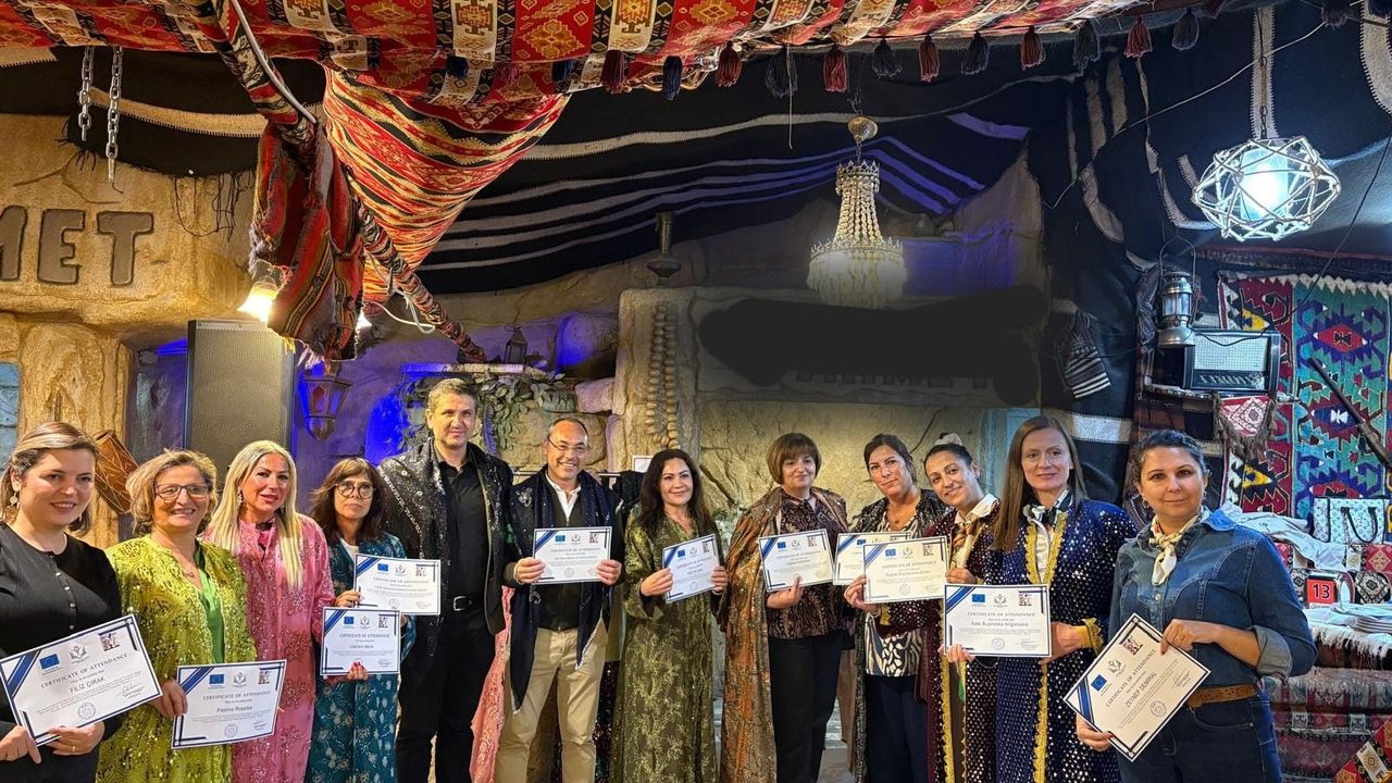 Erasmus + projesinin final toplantısı Eskişehir'de yapıldı