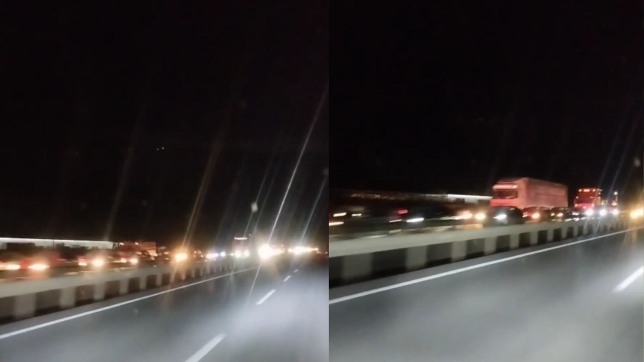 Eskişehir'de sürücüler dikkat! Eskişehir yolunda trafik resmen durdu