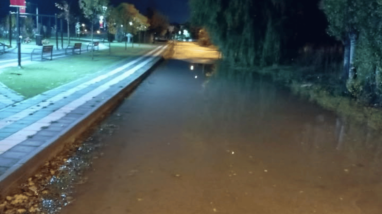 Eskişehir'de tepki çeken görüntü: Etraf göle döndü...
