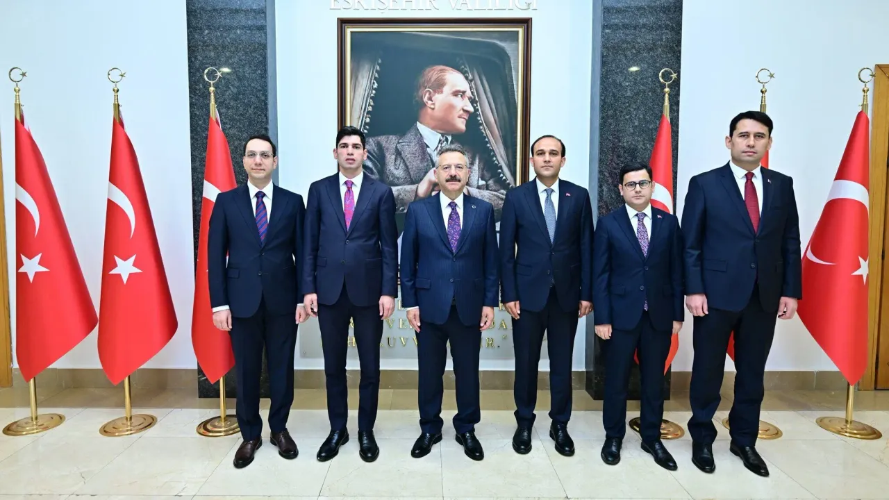 Vali Aksoy yeni atanan Kaymakam Vekillerini makamında ağırladı
