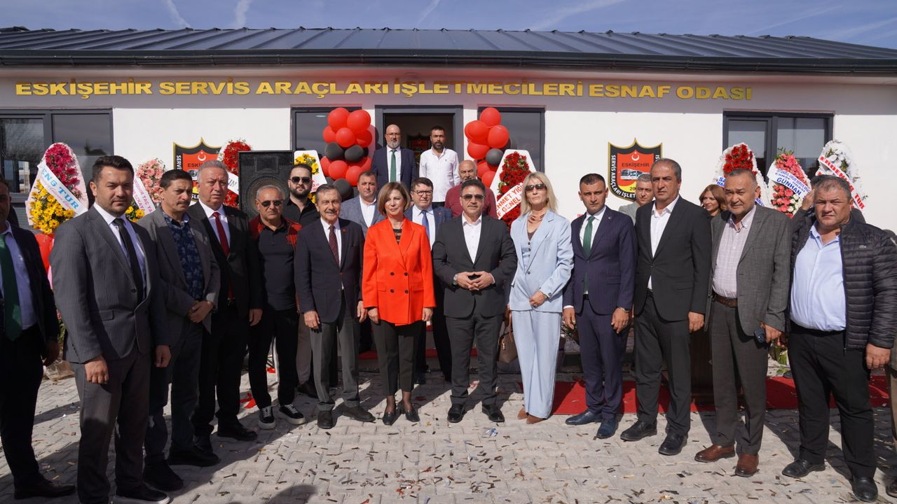 Başkan Ünlüce ve Başkan Ataç hizmet binası açılışına katıldı
