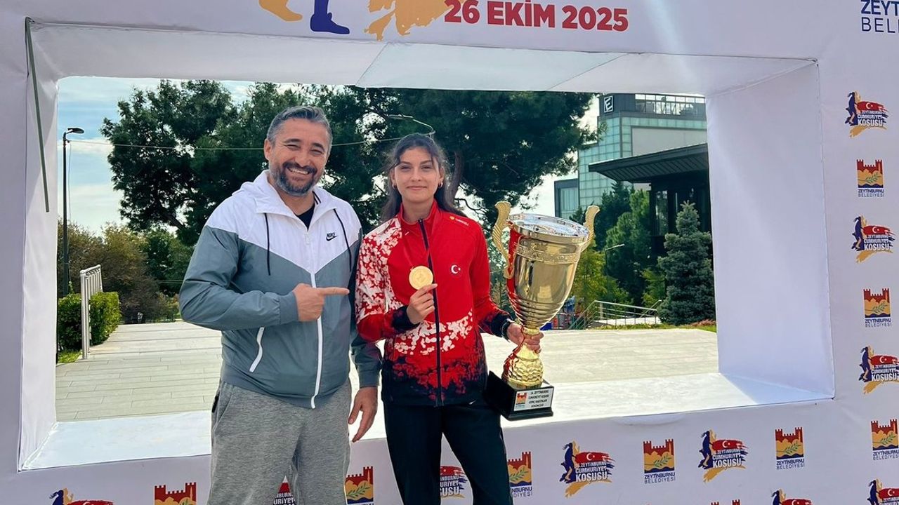 Eskişehirli milli genç sporcudan gurur veren başarı