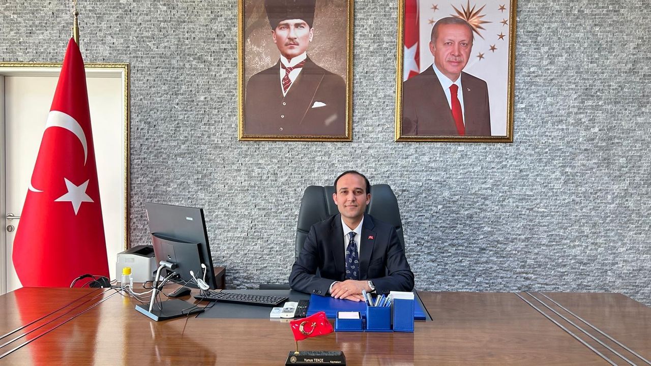 Mahmudiye’nin yeni Kaymakamı Yunus Tekçe, göreve başladı