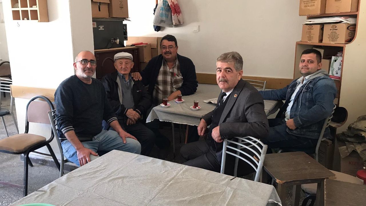 MHP İnönü İlçe Teşkilatı vatandaşların taleplerini dinledi