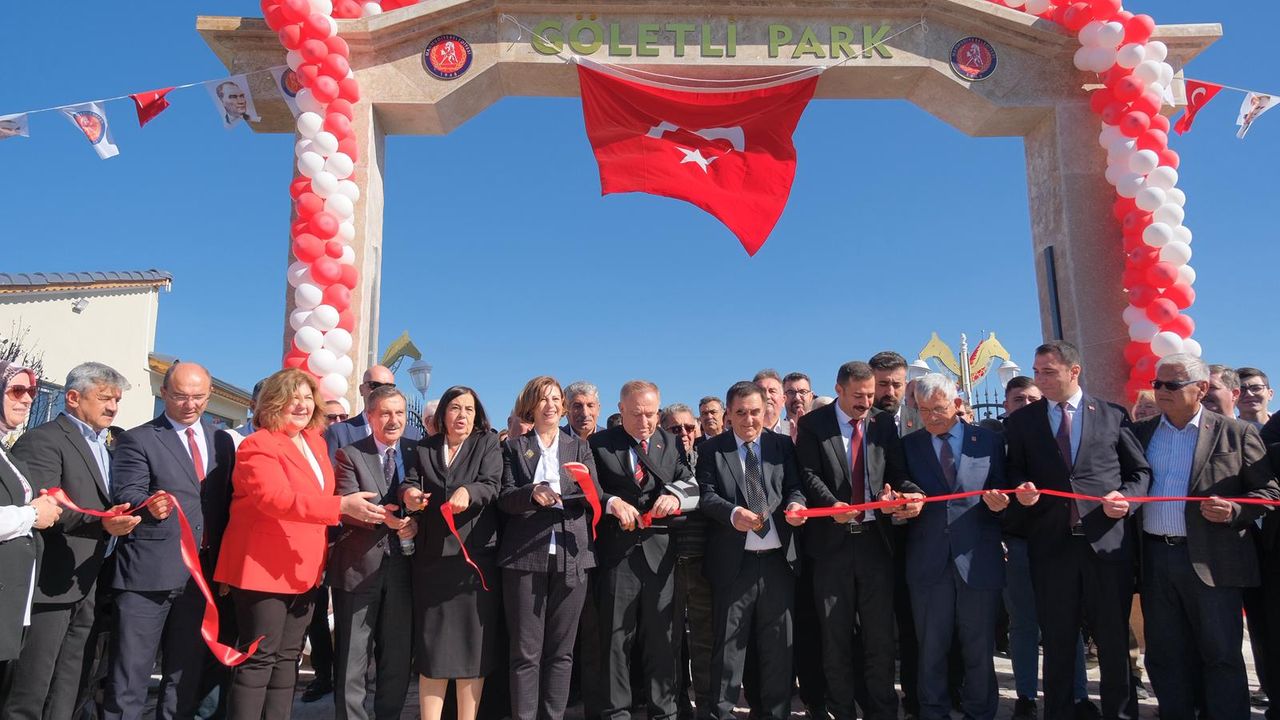 Eskişehir'de Göletli Park açıldı