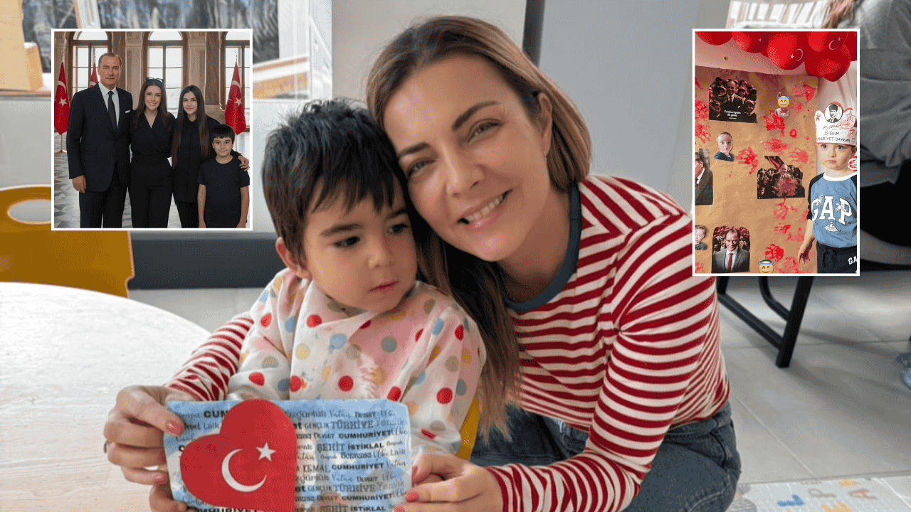 Ünlü isimler çocuklarıyla 29 Ekim'i böyle kutladı! İşte o görüntüler...