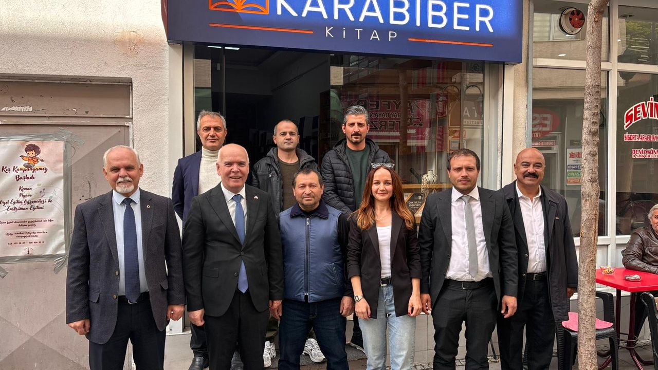 MHP’den esnaf ziyaretleri: “Her zaman sahada, vatandaşın yanında”