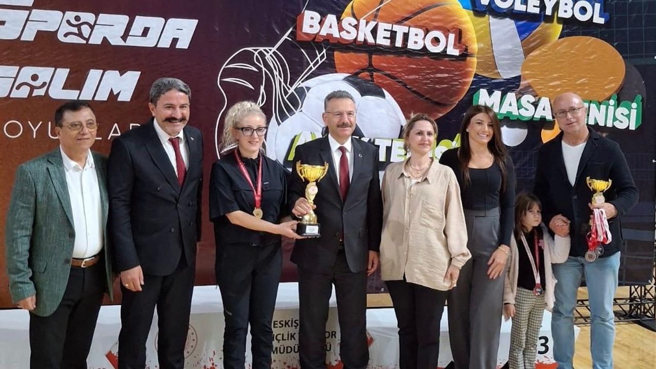 3. Kamu Spor Oyunları'nda Eskişehir rüzgarı esti