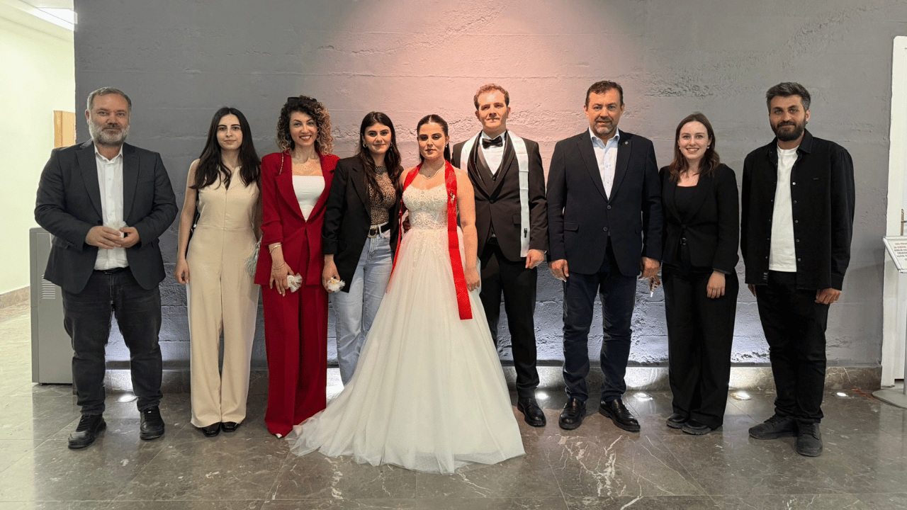 Arkadaşımız İlke’ye ömür boyu mutluluklar dileriz…