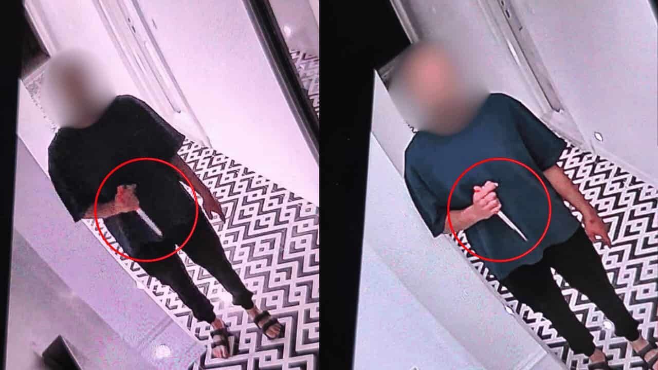 Eskişehir'de korkunç olay: Elinde bıçakla otelde gezdi