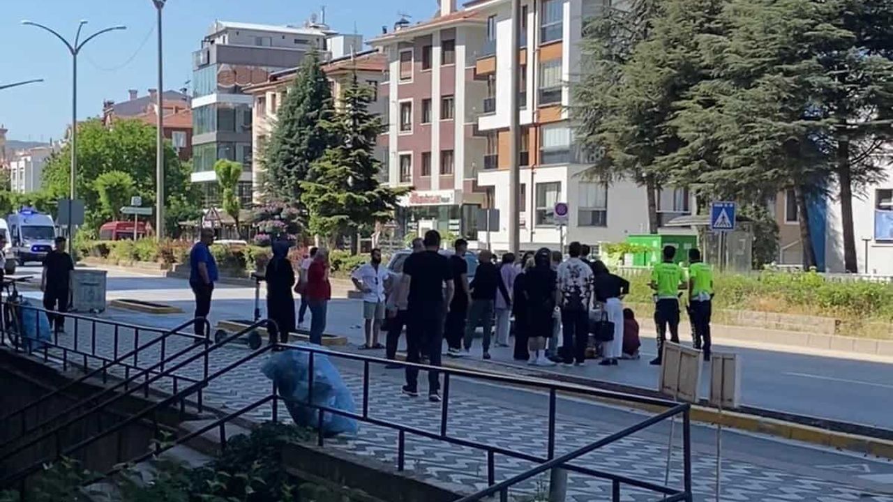 Eskişehir'de otomobil, bisiklete çarptı: 84 yaşındaki yaşlı 