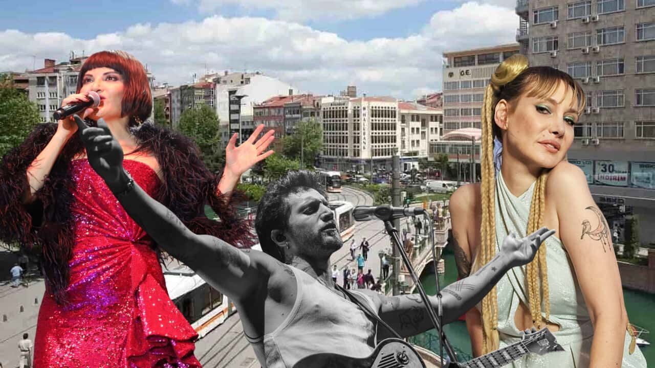 Haziran ayında birbirinden ünlü isimler Eskişehir'de konser 