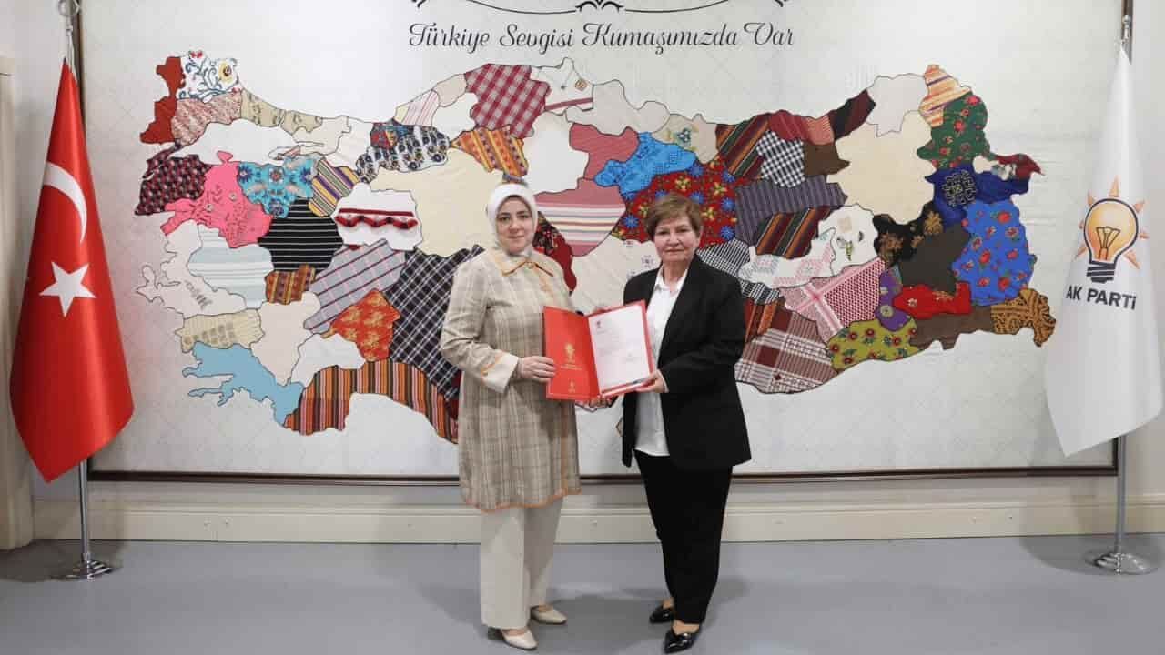 AK Parti Odunpazarı İlçe Kadın Kolları Başkanlığın