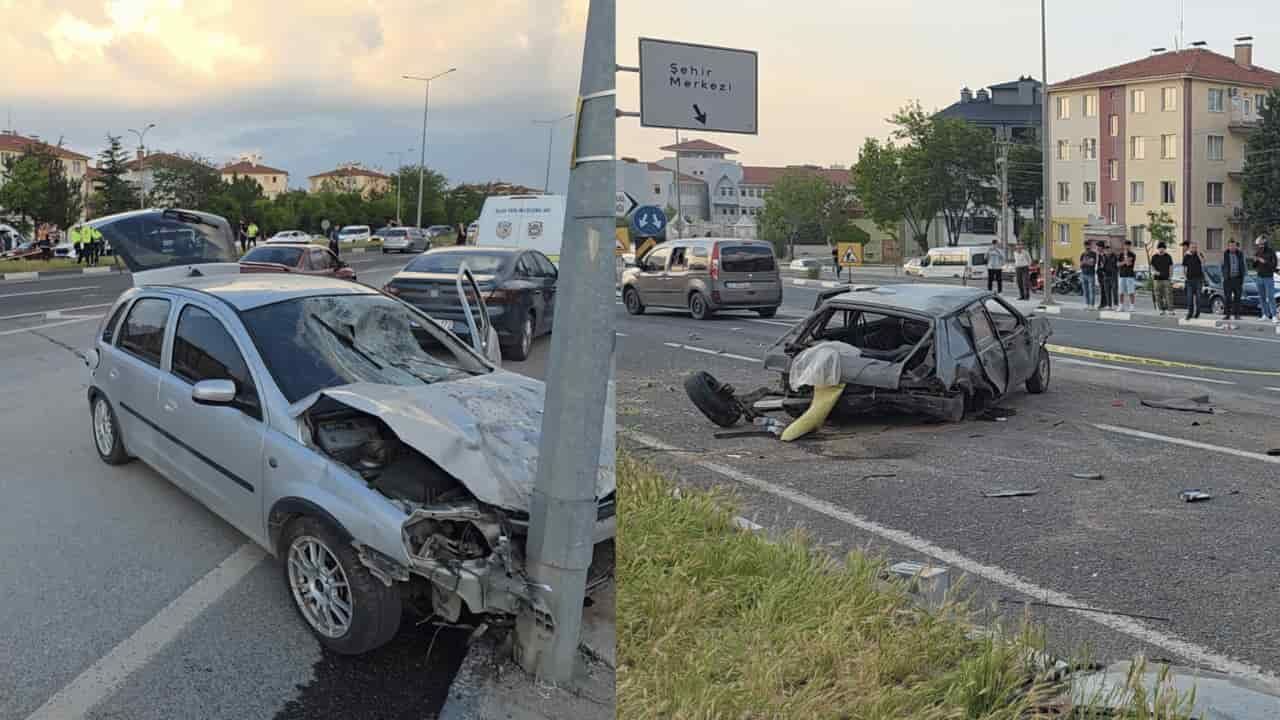 Otomobil takla attı: 17 yaşındaki genç hayatını ka