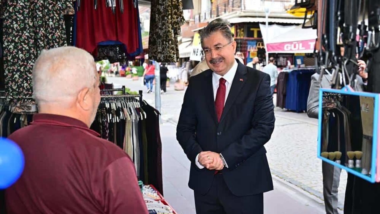Eskişehir Valisi Erdinç Yılmaz’dan Banka Caddesi esnafına zi