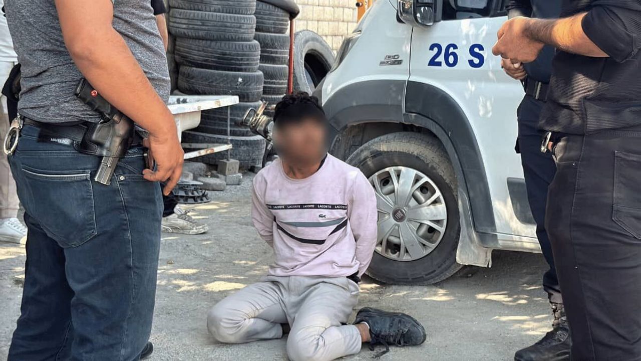 Eskişehir'de polisten kaçan 16 yaşındaki çocuk yakalandı