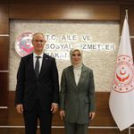 Bakan Göktaş, KKTC Çalışma ve Sosyal Güvenlik Bakanı Hasipoğlu ile bir araya geldi