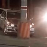 Eskişehir'de otomobil katener direğine çarptı: Vatandaş isyan etti