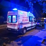 Eskişehir'de motosiklet sürücüsü hastanelik oldu