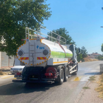 İnönü’de yol ve çevre düzenlemeleri yapılıyor