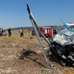 İki otomobil çarpıştı: 1 ölü 5 yaralı