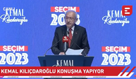 Kemal Kılıçdaroğlu konuşma yapıyor