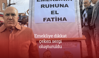 Emekliye dikkat çeken sergi oluşturuldu: İYİ Partili Yer’den sert tepki
