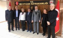 Kaymakam Ulu'ya hemşehrilerinden ziyaret