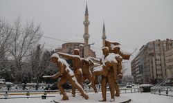 Eskişehir’de kartpostallık kar manzaraları ortaya çıktı