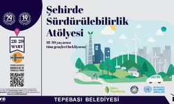 Şehirde Sürdürülebilirlik Atölyesi Başlıyor