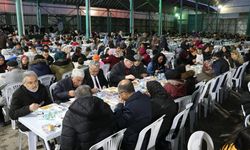 Odunpazarı Belediyesi iftar sofrası Gündoğdu Mahallesinde