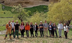 Doğa yürüyüşçüleri eşsiz manzaraları fotoğrafladı