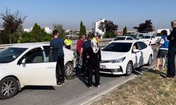Eskişehir'de feci kaza! 9 araç birbirine girdi